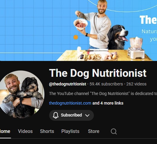 Placeholder for a dog treat recipe